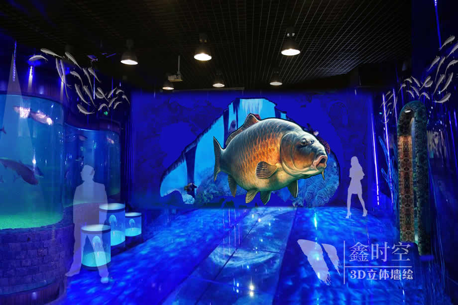數(shù)字互動(dòng)多媒體淡水魚(yú)展館