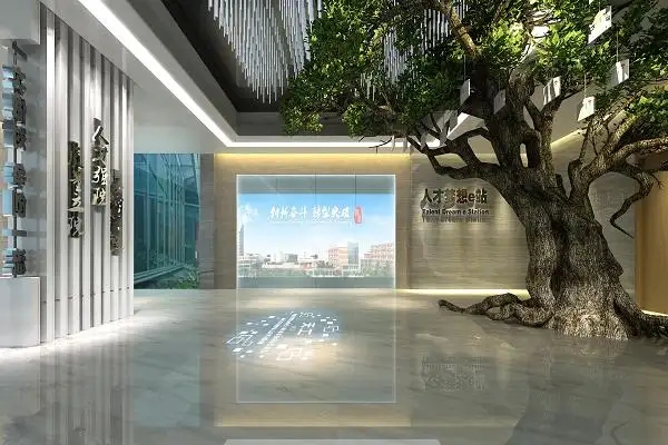 更好的讓展館設(shè)計主題時動靜結(jié)合